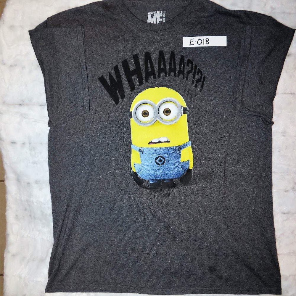 DESPICABLE ME - T-SHIRT - MENS - BLACK - SIZE XL